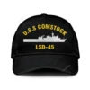 U.s.s Comstock Lsd-45 Classic Cap, Custom Print/embroidered Us Navy Ships Classic Baseball Cap, Gift For Navy Veteran