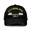 U.s.s Miguel Keith Esb 5 Classic Cap, Custom Print/embroidered Us Navy Ships Classic Baseball Cap, Gift For Navy Veteran
