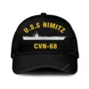 U.s.s Nimitz Cvn-68 Classic Cap, Custom Print/embroidered Us Navy Ships Classic Baseball Cap, Gift For Navy Veteran
