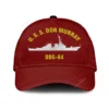 U.s.s. Don Murray Ddg-84 Classic Cap, Custom Print/embroidered Us Navy Ships Classic Baseball Cap, Gift For Navy Veteran