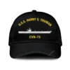 U.s.s. Harry S. Truman Cvn-75 Classic Cap, Custom Print/embroidered Us Navy Ships Classic Baseball Cap, Gift For Navy Veteran