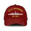 U.s.s. Patterson De 1061 Classic Cap, Custom Print/embroidered Us Navy Ships Classic Baseball Cap, Gift For Navy Veteran