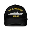 U.s.s. Momsen Ddg 92 Classic Cap, Custom Print/embroidered Us Navy Ships Classic Baseball Cap, Gift For Navy Veteran