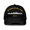 Uss Admiral William L. Capps Ap-121 Classic Cap, Custom Print/embroidered Us Navy Ships Classic Baseball Cap, Gift For Navy Veteran