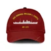 Uss Admiral William L. Capps Ap-121 Classic Cap, Custom Print/embroidered Us Navy Ships Classic Baseball Cap, Gift For Navy Veteran