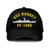 Uss Barbey Ff-1088 Classic Cap, Custom Print/embroidered Us Navy Ships Classic Baseball Cap, Gift For Navy Veteran