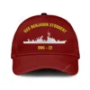 Uss Benjamin Stoddert Ddg - 22 Classic Cap, Custom Print/embroidered Us Navy Ships Classic Baseball Cap, Gift For Navy Veteran