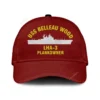 Uss Belleau Wood Lha-3 Plankowner Classic Cap, Custom Print/embroidered Us Navy Ships Classic Baseball Cap, Gift For Navy Veteran