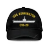 Uss Bennington Cvs-20 Classic Cap, Custom Print/embroidered Us Navy Ships Classic Baseball Cap, Gift For Navy Veteran