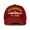 Uss Brewton Ff-1086 Classic Cap, Custom Print/embroidered Us Navy Ships Classic Baseball Cap, Gift For Navy Veteran