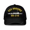 Uss Broome (dd-210) Classic Cap, Custom Print/embroidered Us Navy Ships Classic Baseball Cap, Gift For Navy Veteran