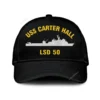 Uss Carter Hall Lsd 50 Classic Cap, Custom Print/embroidered Us Navy Ships Classic Baseball Cap, Gift For Navy Veteran