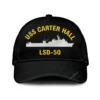 Uss Carter Hall Lsd-50 Classic Cap, Custom Print/embroidered Us Navy Ships Classic Baseball Cap, Gift For Navy Veteran