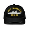 Uss Chandler Ddg-96 Classic Cap, Custom Print/embroidered Us Navy Ships Classic Baseball Cap, Gift For Navy Veteran