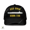 Uss Ohio Ssbn-726 Classic Baseball Cap Gift For Navy Veteran, Custom Print/embroidered Us Navy Ships Classic Cap