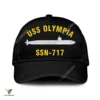 Uss Olympia Ssn-717 Classic Baseball Cap Gift For Navy Veteran, Custom Print/embroidered Us Navy Ships Classic Cap