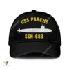 Uss Parche Ssn 683 Classic Baseball Cap Gift For Navy Veteran, Custom Print/embroidered Us Navy Ships Classic Cap