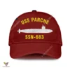 Uss Parche Ssn 683 Classic Baseball Cap Gift For Navy Veteran, Custom Print/embroidered Us Navy Ships Classic Cap