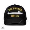 Uss Pintado Ssn-672 Classic Baseball Cap Gift For Navy Veteran, Custom Print/embroidered Us Navy Ships Classic Cap