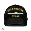 Uss Princeton Cvs-37 Classic Baseball Cap Gift For Navy Veteran, Custom Print/embroidered Us Navy Ships Classic Cap