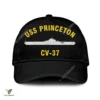 Uss Princeton Cv-37 Classic Baseball Cap Gift For Navy Veteran, Custom Print/embroidered Us Navy Ships Classic Cap