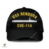 Uss Rendova Cve-114 Classic Baseball Cap Gift For Navy Veteran, Custom Print/embroidered Us Navy Ships Classic Cap