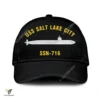 Uss Salt Lake City Ssn-716 Classic Baseball Cap Gift For Navy Veteran, Custom Print/embroidered Us Navy Ships Classic Cap