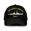 Uss Claude V Ricketts Ddg-5 Classic Cap, Custom Print/embroidered Us Navy Ships Classic Baseball Cap, Gift For Navy Veteran