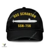 Uss Scranton Ssn-756 Classic Baseball Cap Gift For Navy Veteran, Custom Print/embroidered Us Navy Ships Classic Cap