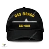 Uss Sirago Ss-485 Classic Baseball Cap Gift For Navy Veteran, Custom Print/embroidered Us Navy Ships Classic Cap