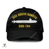 Uss South Dakota Ssn-784 Classic Baseball Cap Gift For Navy Veteran, Custom Print/embroidered Us Navy Ships Classic Cap