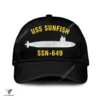 Uss Sunfish Ssn-649 Classic Baseball Cap Gift For Navy Veteran, Custom Print/embroidered Us Navy Ships Classic Cap
