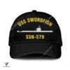 Uss Swordfish Ssn-579 Classic Baseball Cap Gift For Navy Veteran, Custom Print/embroidered Us Navy Ships Classic Cap