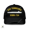 Uss Tennessee Ssbn-734 Classic Baseball Cap Gift For Navy Veteran, Custom Print/embroidered Us Navy Ships Classic Cap