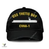 Uss Thetis Bay Cvha-1 Classic Baseball Cap Gift For Navy Veteran, Custom Print/embroidered Us Navy Ships Classic Cap