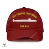Uss Thomas Jefferson Ssn-618 Classic Baseball Cap Gift For Navy Veteran, Custom Print/embroidered Us Navy Ships Classic Cap