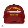 Uss Thresher Ssn-593 Classic Baseball Cap Gift For Navy Veteran, Custom Print/embroidered Us Navy Ships Classic Cap