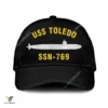 Uss Toledo Ssn 769 Classic Baseball Cap Gift For Navy Veteran, Custom Print/embroidered Us Navy Ships Classic Cap