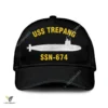 Uss Trepang Ssn-674 Classic Baseball Cap Gift For Navy Veteran, Custom Print/embroidered Us Navy Ships Classic Cap