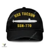 Uss Tucson Ssn 770 Classic Baseball Cap Gift For Navy Veteran, Custom Print/embroidered Us Navy Ships Classic Cap