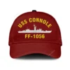Uss Connole Ff-1056 Classic Cap, Custom Print/embroidered Us Navy Ships Classic Baseball Cap, Gift For Navy Veteran