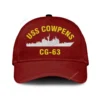 Uss Cowpens Cg-63 Classic Cap, Custom Print/embroidered Us Navy Ships Classic Baseball Cap, Gift For Navy Veteran