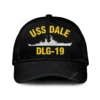 Uss Dale Dlg 19 Classic Cap, Custom Print/embroidered Us Navy Ships Classic Baseball Cap, Gift For Navy Veteran