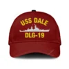 Uss Dale Dlg 19 Classic Cap, Custom Print/embroidered Us Navy Ships Classic Baseball Cap, Gift For Navy Veteran