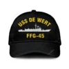 Uss De Wert Ffg-45 Classic Cap, Custom Print/embroidered Us Navy Ships Classic Baseball Cap, Gift For Navy Veteran