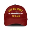 Uss De Wert Ffg-45 Classic Cap, Custom Print/embroidered Us Navy Ships Classic Baseball Cap, Gift For Navy Veteran