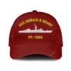 Uss Donald B Beary Ff-1085 Classic Cap, Custom Print/embroidered Us Navy Ships Classic Baseball Cap, Gift For Navy Veteran