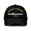 Uss Dwight D Eisenhower Cvn 69 Classic Cap, Custom Print/embroidered Us Navy Ships Classic Baseball Cap, Gift For Navy Veteran