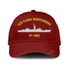 Uss Elmer Montgomery Ff-1082 Classic Cap, Custom Print/embroidered Us Navy Ships Classic Baseball Cap, Gift For Navy Veteran