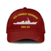 Uss Forrest Sherman Ddg-98 Classic Cap, Custom Print/embroidered Us Navy Ships Classic Baseball Cap, Gift For Navy Veteran